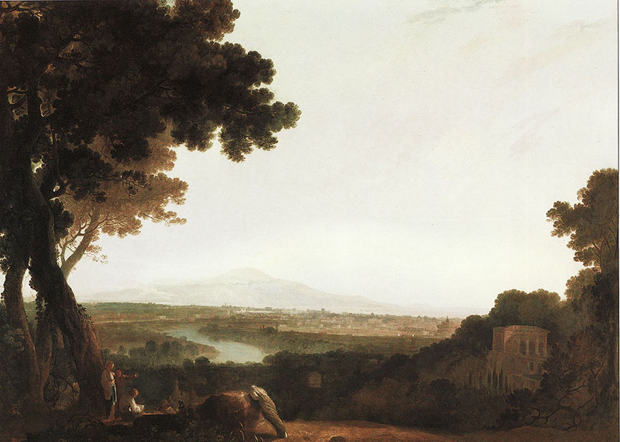Rome from Villa madama